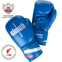 Боксерские перчатки для бокса и кикбоксинга Clinch Olimp