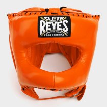 Бамперный боксерский шлем Cleto Reyes E388 оранжевый