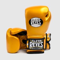 Боксерские перчатки Тренировочные Cleto Reyes E600 Gold