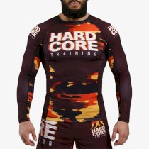 Рашгард Hardcore Training Glitch Art DE