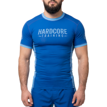 Рашгард Hardcore Training NeoComp Blue (Короткий рукав)