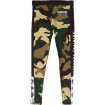 Детские компрессионные штаны Hardcore Training Forest Camo