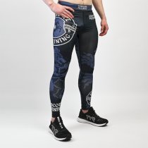 Компрессионные штаны Hardcore Training Heraldry Black