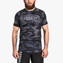 Рашгард Hardcore Training Hexagon Camo (Короткий рукав)